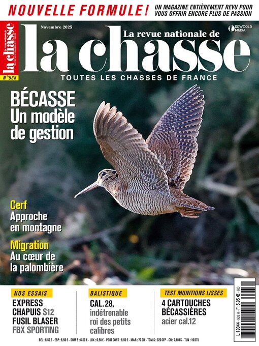 Title details for La Revue nationale de La chasse by Reworld Media Magazines - Available